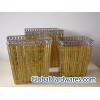 WIRE, RATTAN BASKET