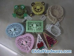 cotton crocheted box图1