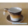 ceramic cups and saucers