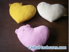 animal sweet heart cushion图1