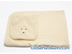 bear face blanket图1