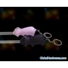 Offer Big pig LED light keychain