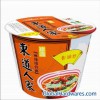 Air Dried Cup Instant Noodle, spicy-hot steak flavor