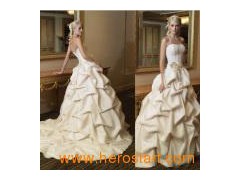 Cathedral Bridal Wedding Dress Gown (C5108)图1