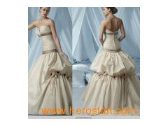 Customize High Quality Bridal Dress Gown (3074L)图1