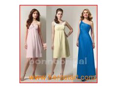 New Style Satin Bridesmaid Dress (B016)图1