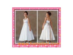 Brief Children Flower Girl Dresses (H007)图1