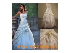 10 New Style High Quality Real Pictures Wedding Dress (019)图1