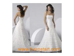 Sheath Wedding Gown (C5056)图1