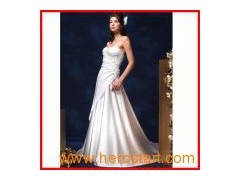 2011 The Most Popular Wedding Dress Elegent Bridal Gown (E4567)图1