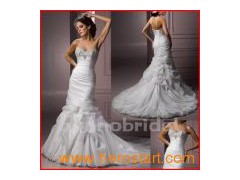 Mermaid Style&Beaded Wedding Dress (037)图1