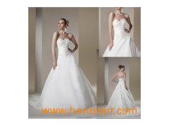 2010 New Style High Quality Sweetheart Wedding Dress (01984)图1