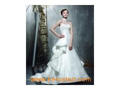 Elegant Appliqued Bridal Wear (C5043)图1