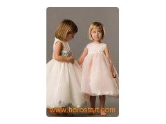 Beautiful Lovely Flower Children Gown (7132)图1