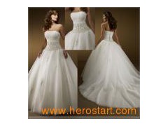 Princess Bridal Wedding Dress Gown (C5090)图1