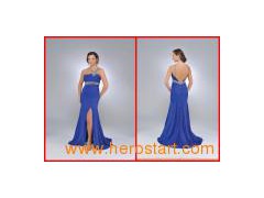 2011 New Style Chiffon&Beaded Prom Dress (056)图1