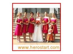 Bridesmaid Dresses_Maid of Honour Gown (F4567)图1