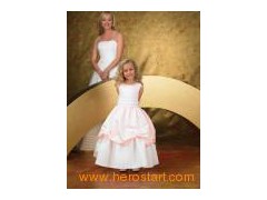 Latest Hot Childrens Flower Girl Dresses (7086)图1