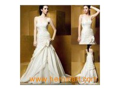 2010 New Style High Quality Sweetheart Wedding Dress (01828)图1
