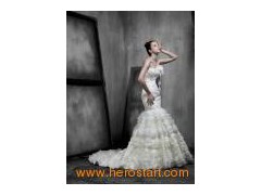 Mermaid Bridal Wedding Dress (4030)图1