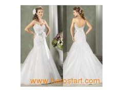 Elegant Mermaid Bridal Wedding Dress/Gown C5113图1