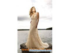 Flattering Floor-Length Sweetheart Beaded Prom Dress图1