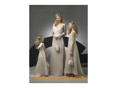 Elegant Beautiful Bridesmaid Dress (BM033)图1