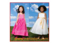 2011 Brief Style Flower Girl Dress (H004)图1