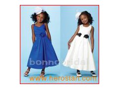 ovely Flower Girl Dress (H005)图1