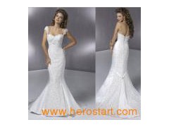 Fashion Mermaid Wedding Gown and Bridal Dress C5110图1
