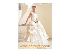 Bridal Wedding Gown&Beaded Wedding Dress图1