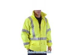 Hi Viz rain jacket(workwear)图1