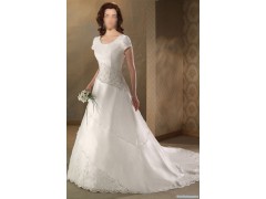 Special Bridal Wear with High-quality Princess Organza图1