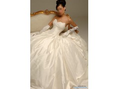 Sell Good wedding Gowns with high-quality French Taffeta, Organza图1