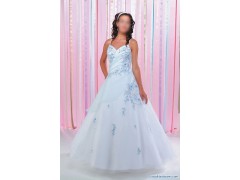 Ladies Wear Bridal Prom with embroidered lace图1
