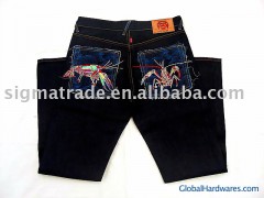 Sell Ladies' And Men's Fashion Jeans图1