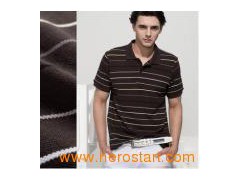 Fashion Striped Polo T-Shirts (WD001)图1
