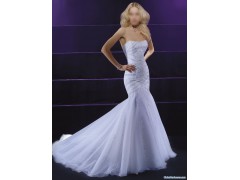 Sell Charming wedding Gowns with high-quality French Taffeta, Ita图1