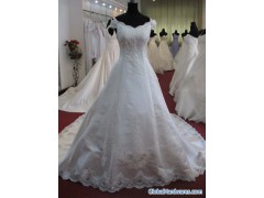 Sell Bridal Gown Satin Dress图1