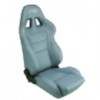 Leather Sports Seat - Grey
