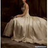 Silk wedding dress