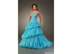 Sell Evening Wear with Organza and Japan Beads图1