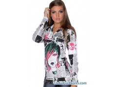 Fahion Crystal Women T-Shirts图1