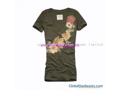 white v-neck tees,black v-neck图1