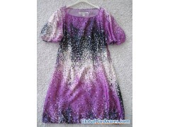 Fashion DVF Silk Dress图1