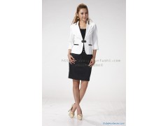 Claiborne Black Worsted Wool M图1