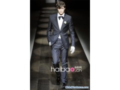 2011 wool Tuxedo suit for men图1