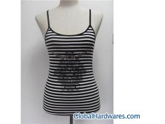 ladies' print vest图1