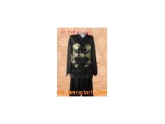 2 pieces set various color Emboidered satin Pajama图1
