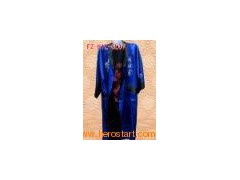 wholesale embroidered satin men robe pajamas图1